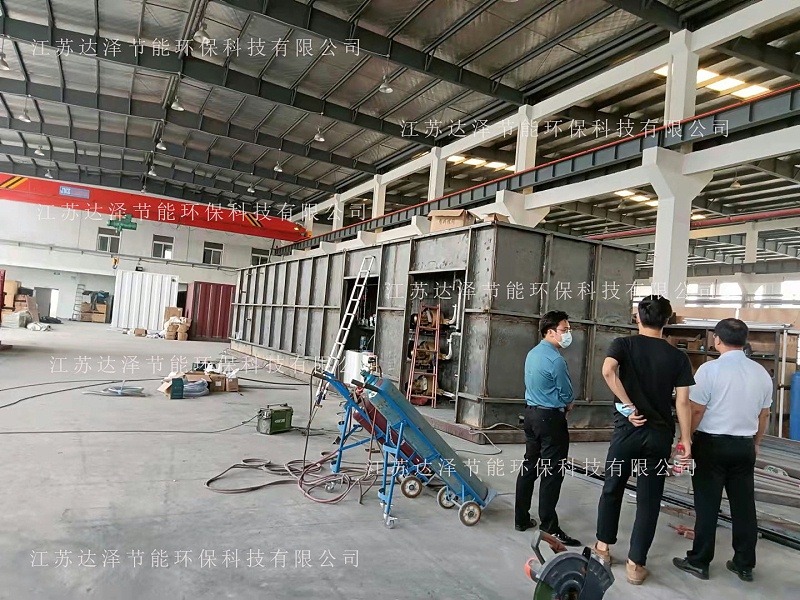 徐州客户莅临达泽环保指导 徐州客户莅临达泽环保指导