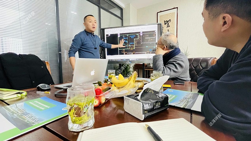 热烈欢迎爱肾医疗郭总一行来达泽环保参观考察 热烈欢迎爱肾医疗郭总一行来达泽环保参观考察